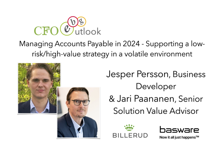 Jesper Persson, Business Developer& Jari Paananen, Senior Solution Value Advisor